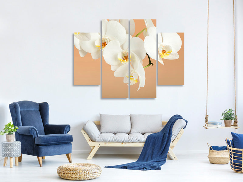 4-piece-canvas-print-white-orchid-flowers