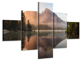 5-piece-canvas-print-glowing-mist