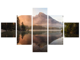 5-piece-canvas-print-glowing-mist