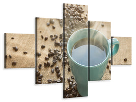 5-piece-canvas-print-hot-coffee