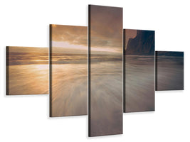 5-piece-canvas-print-kvalvika-ii