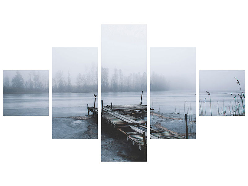 5-piece-canvas-print-left-for-winter