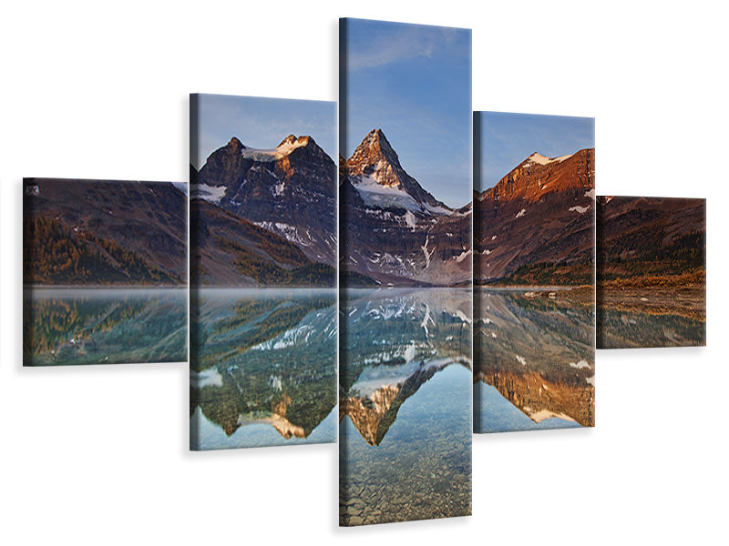 5-piece-canvas-print-magog-lake