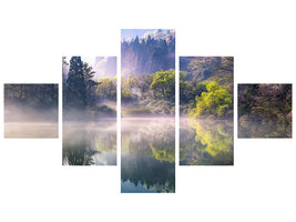 5-piece-canvas-print-morning-calm