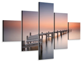 5-piece-canvas-print-old-pier-ii