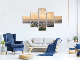 5-piece-canvas-print-paris-france