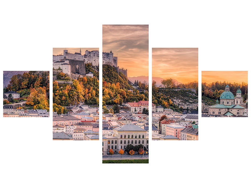 5-piece-canvas-print-salzburg-in-fall-colors