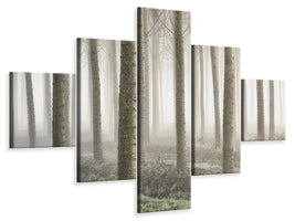 5-piece-canvas-print-small-woodland
