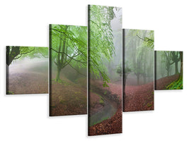 5-piece-canvas-print-the-forest-maravillador-iii