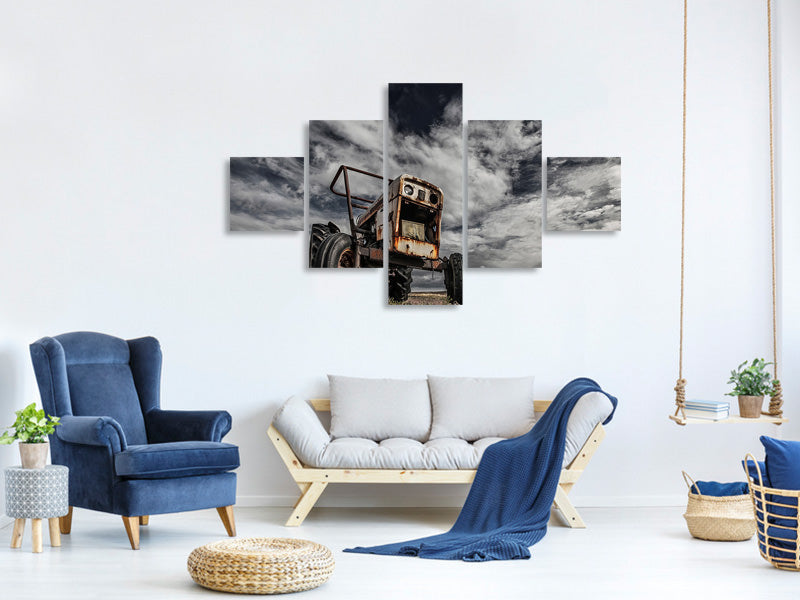 5-piece-canvas-print-the-scream