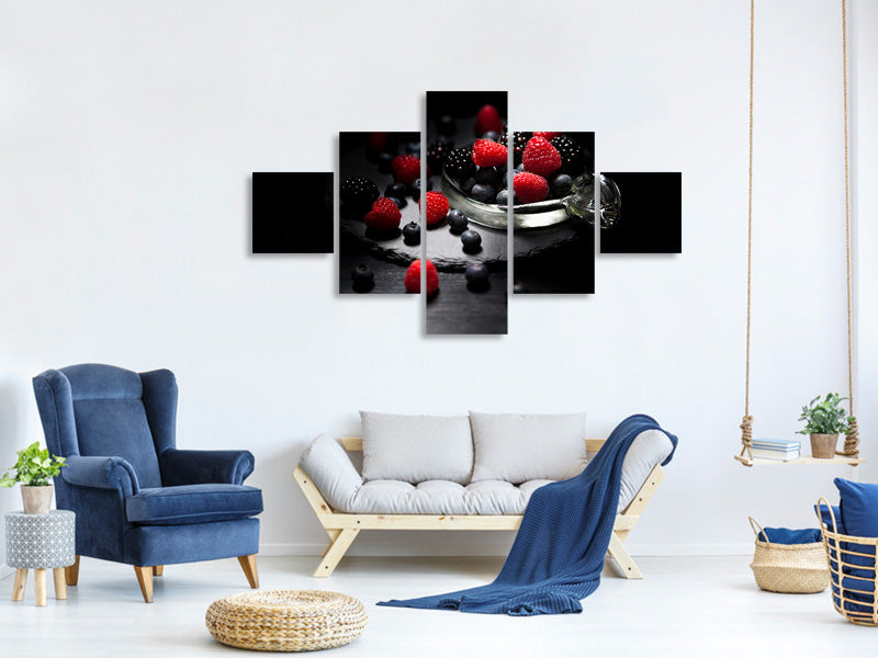 5-piece-canvas-print-the-variety-of-berries