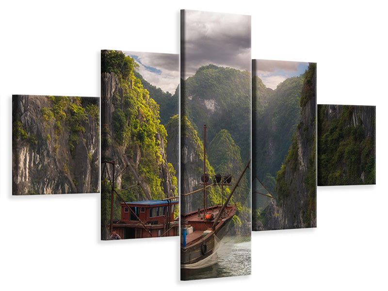 5-piece-canvas-print-time-stands-still