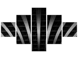 5-piece-canvas-print-under-the-bridge-a