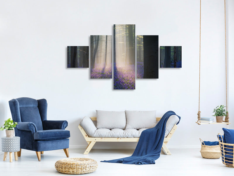 5-piece-canvas-print-velvet-light