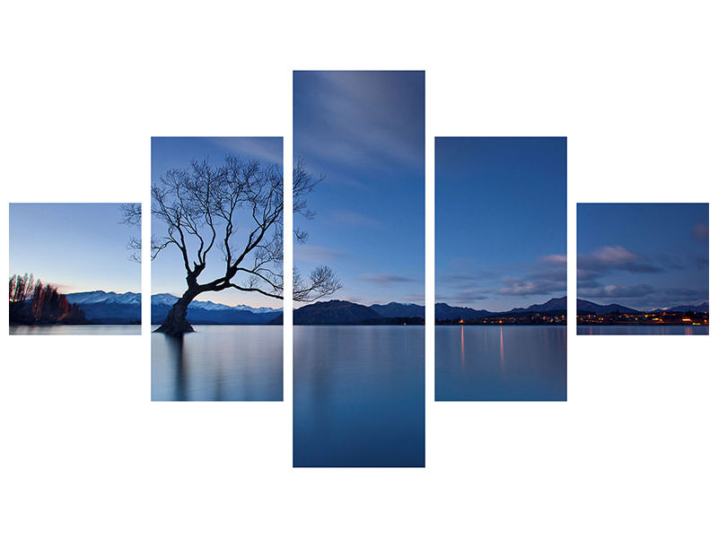 5-piece-canvas-print-wanaka-twilight