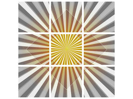 9-piece-canvas-print-psychedelic-art-ii