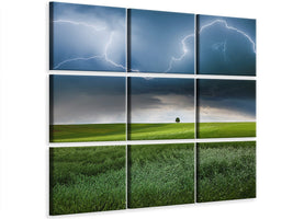 9-piece-canvas-print-someplace-in-summer