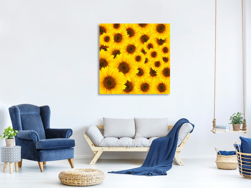 canvas-print-a-bouquet-sunflower