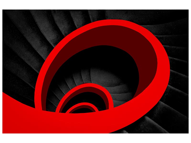 canvas-print-a-red-spiral-x