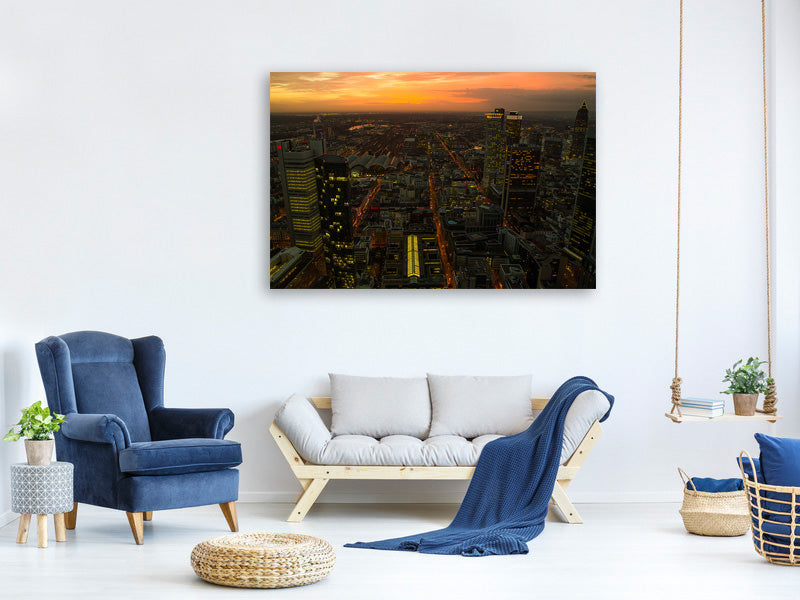 canvas-print-above-the-rooftops-of-frankfurt