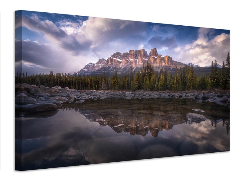 canvas-print-castle-mountain-x