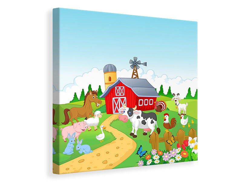 canvas-print-funny-farm