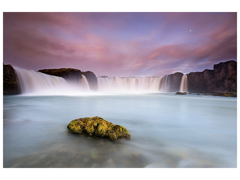 canvas-print-godafoss-and-the-moon