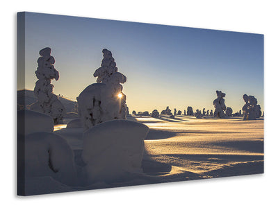 canvas-print-in-lapland