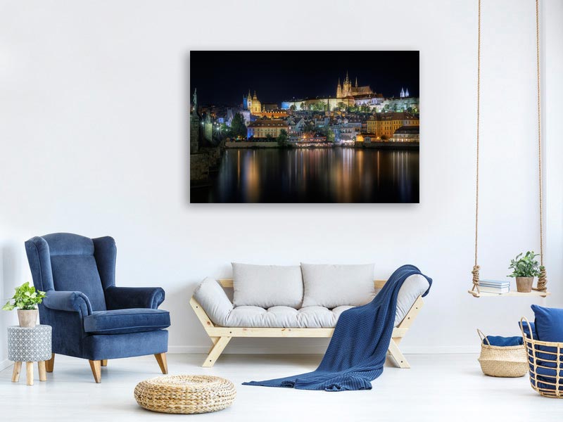 canvas-print-prague-at-night-x