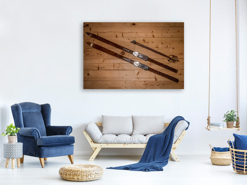 canvas-print-retro-ski