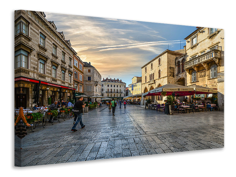 canvas-print-shopping-street