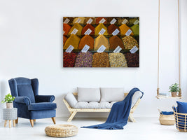 canvas-print-spices-in-the-market