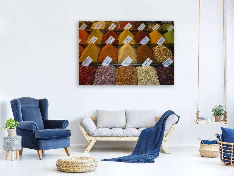 canvas-print-spices-in-the-market