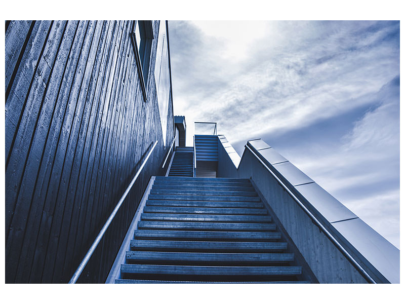 canvas-print-steep-stairs