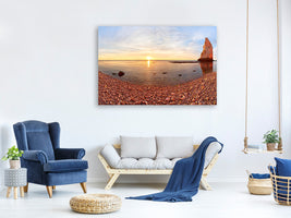 canvas-print-sunset-in-atretat