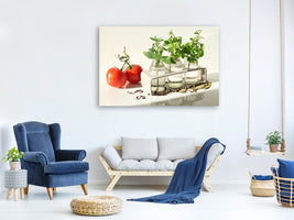 canvas-print-tomatoes-and-herbs