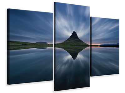 modern-3-piece-canvas-print-a-night-at-kirkjufell