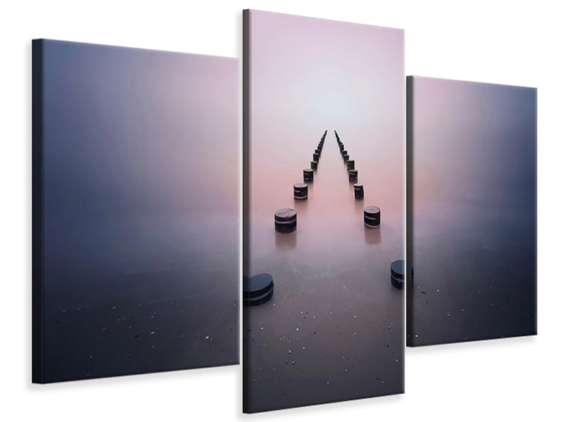 modern-3-piece-canvas-print-alone-in-the-silence