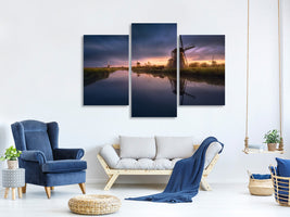 modern-3-piece-canvas-print-kinderdijk-windmills