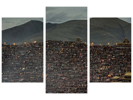 modern-3-piece-canvas-print-larung-gar-buddist-institute-ii