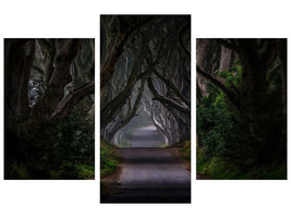 modern-3-piece-canvas-print-magic-road