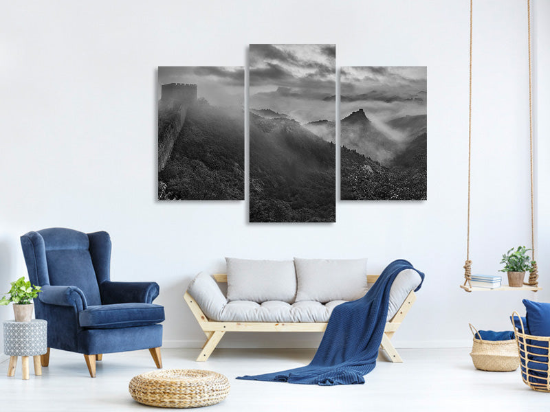 modern-3-piece-canvas-print-misty-morning-at-great-wall