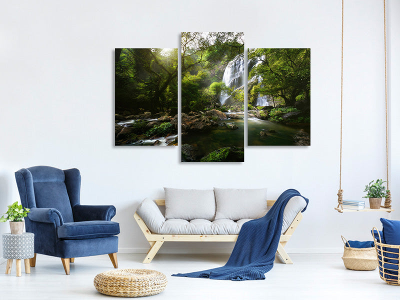 modern-3-piece-canvas-print-mountain-stream