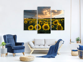 modern-3-piece-canvas-print-sunflowers-in-sweden
