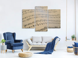 modern-3-piece-canvas-print-the-music-notes