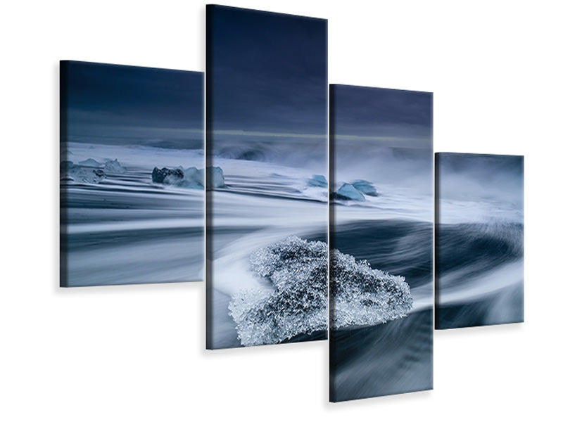 modern-4-piece-canvas-print-crystal-ice