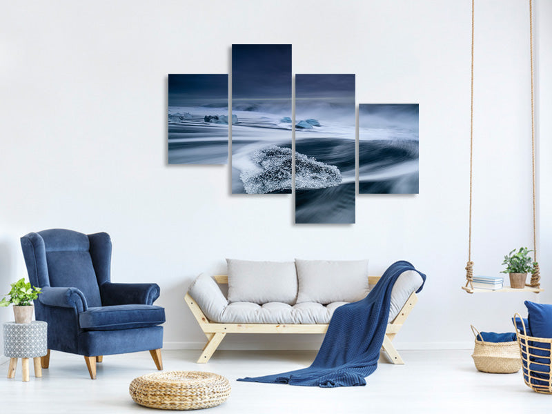 modern-4-piece-canvas-print-crystal-ice