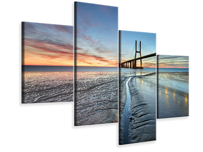 modern-4-piece-canvas-print-follow-your-way