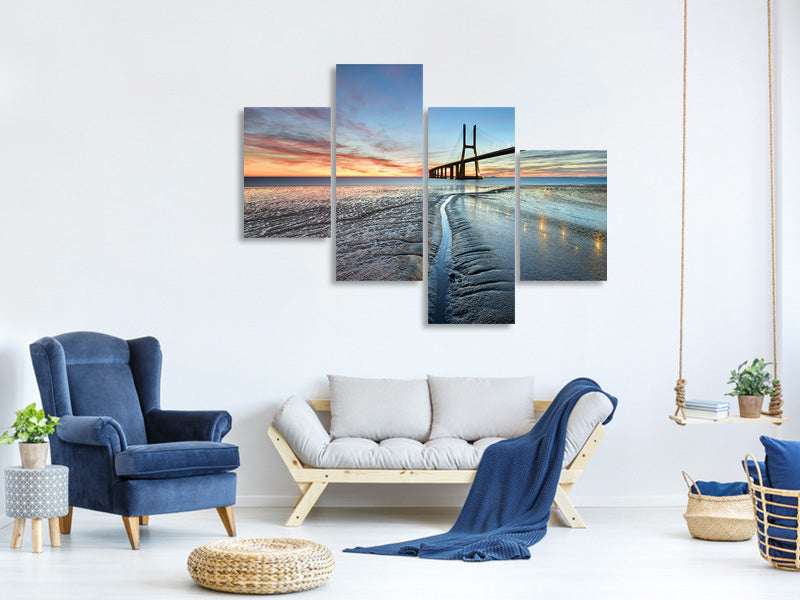 modern-4-piece-canvas-print-follow-your-way
