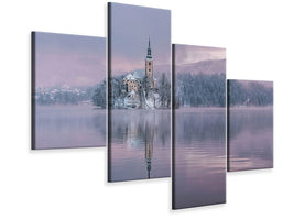 modern-4-piece-canvas-print-frozen-fairytale